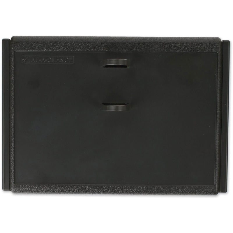 AT-A-GLANCE Desk Calendar Base  19 Style Holds 3"" x 3-3/4 "" Pages  Black (E1900) - Image 5